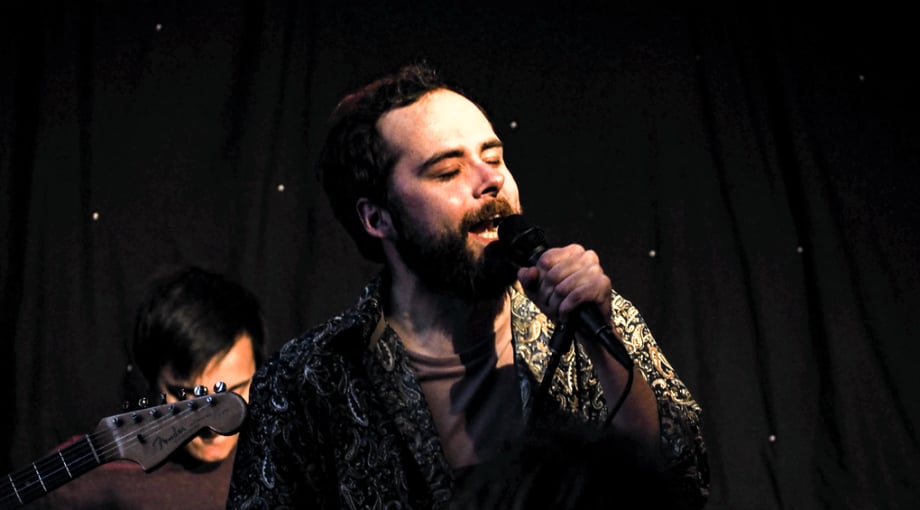 Tom Adriaenssens van The Guru Guru - foto ©Casper Menting