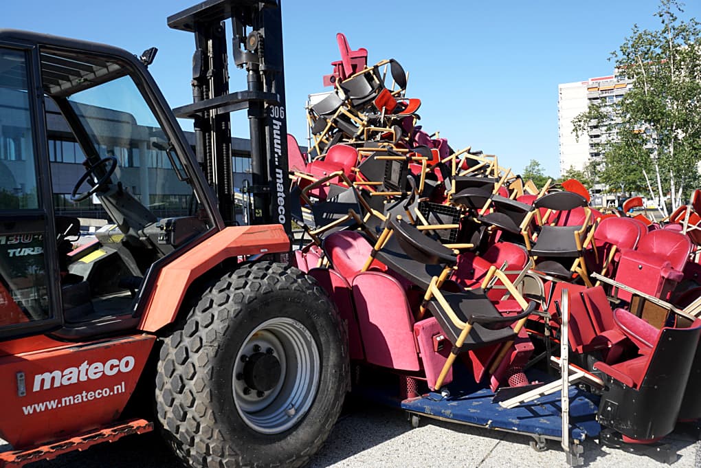 Theaterstoelenberg trekker