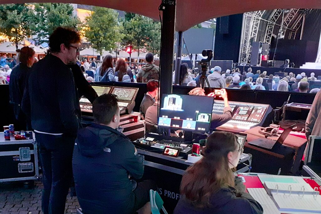 Technische staf Opera op de Parade Rossini